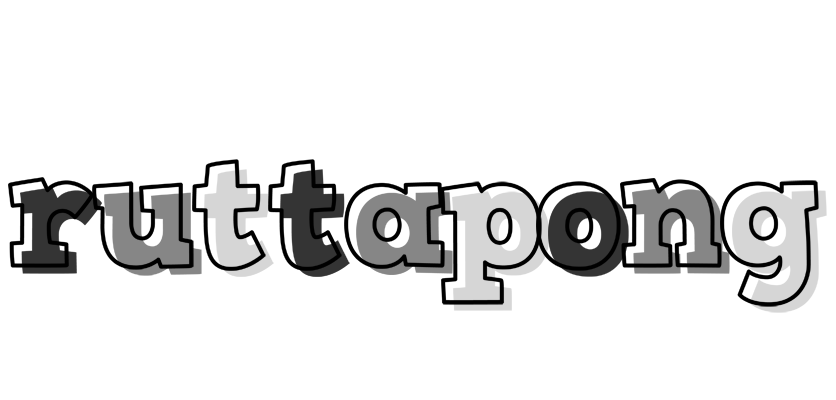 Ruttapong night logo