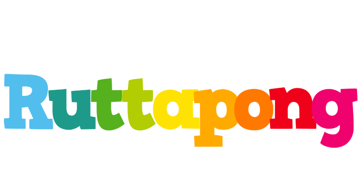 Ruttapong rainbows logo