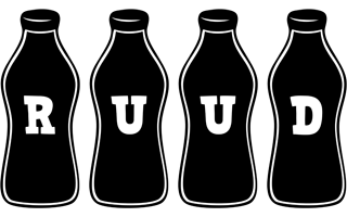 Ruud bottle logo