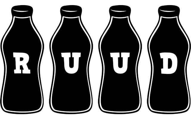 Ruud bottle logo