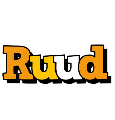 Ruud cartoon logo
