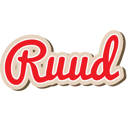 Ruud chocolate logo