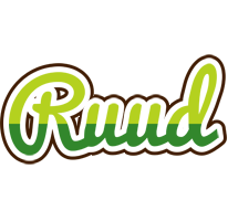 Ruud golfing logo