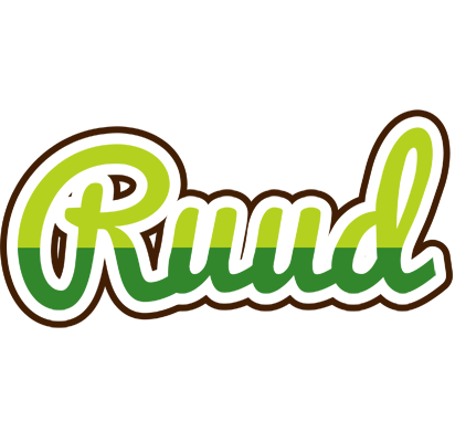 Ruud golfing logo