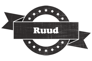 Ruud grunge logo