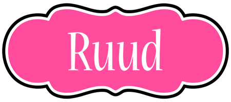 Ruud invitation logo