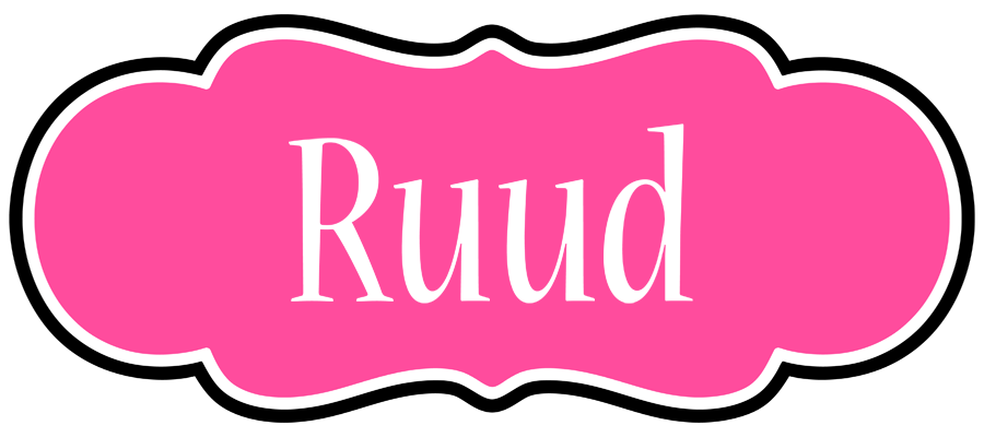 Ruud invitation logo