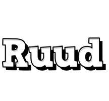 Ruud snowing logo