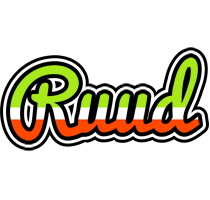 Ruud superfun logo