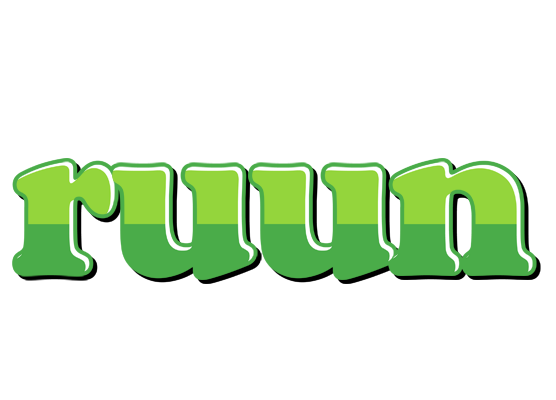 Ruun apple logo