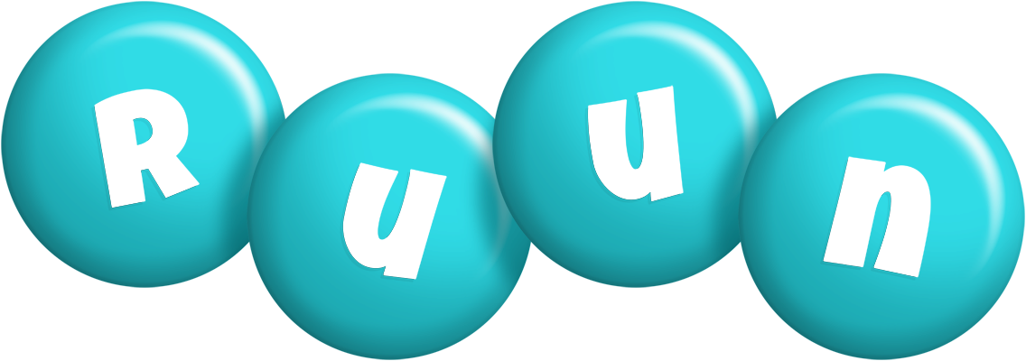 Ruun candy-azur logo
