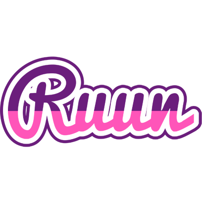 Ruun cheerful logo