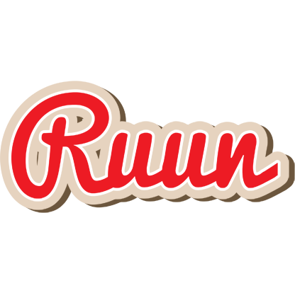 Ruun chocolate logo