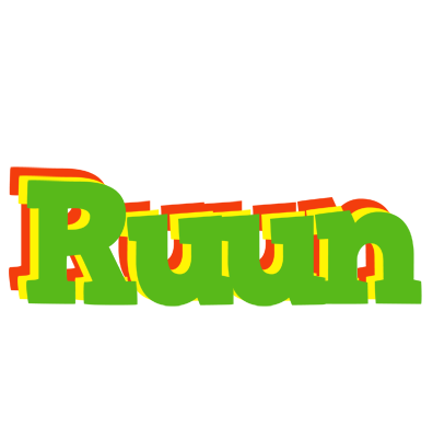 Ruun crocodile logo
