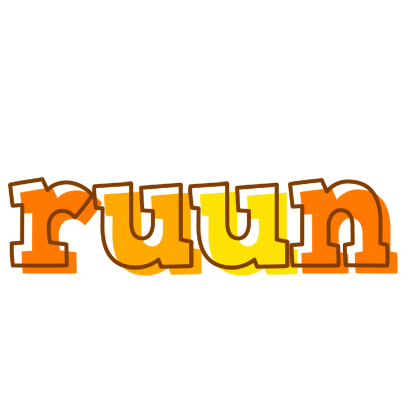 Ruun desert logo