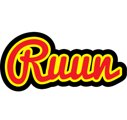 Ruun fireman logo