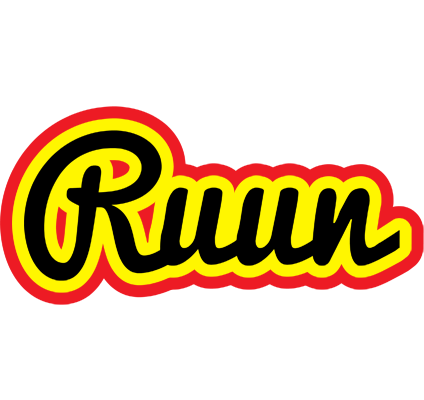 Ruun flaming logo
