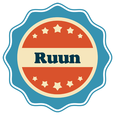Ruun labels logo