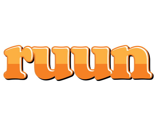 Ruun orange logo