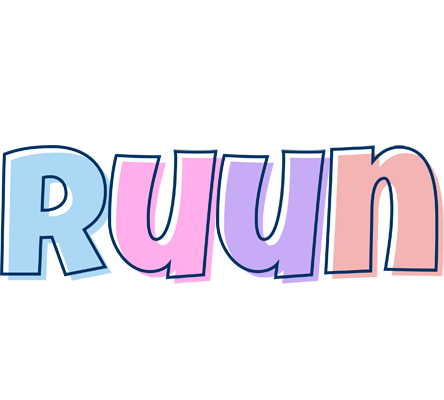 Ruun pastel logo