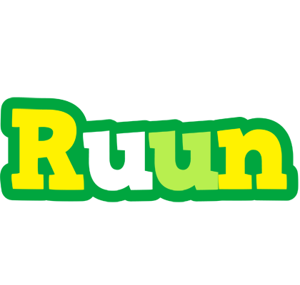 Ruun soccer logo