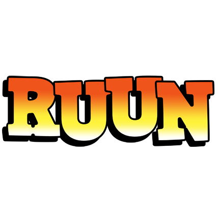 Ruun sunset logo