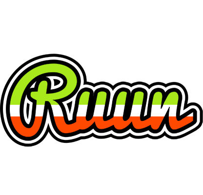 Ruun superfun logo