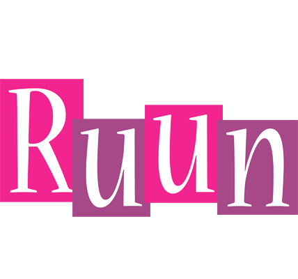 Ruun whine logo