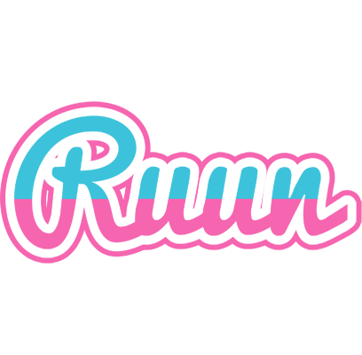 Ruun woman logo