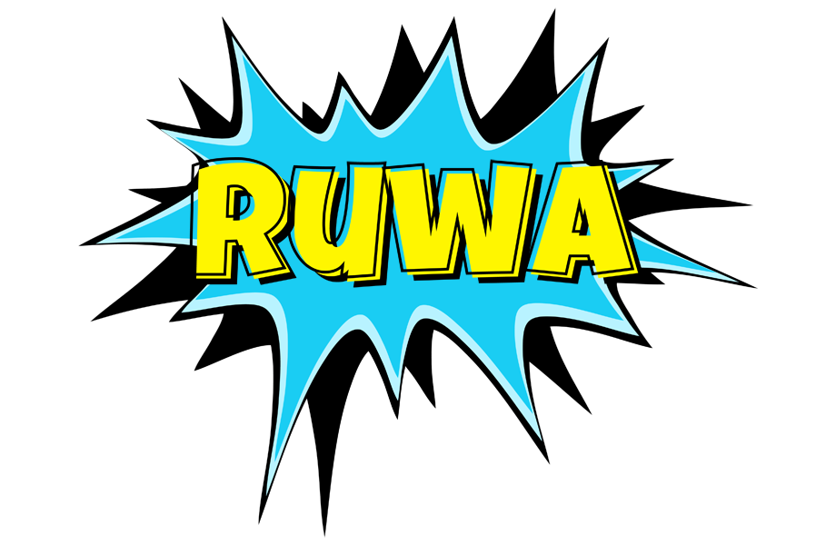Ruwa amazing logo