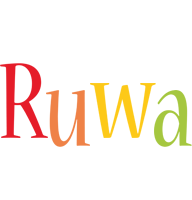 Ruwa birthday logo