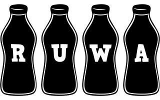 Ruwa bottle logo