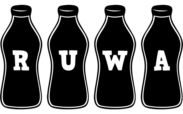 Ruwa bottle logo