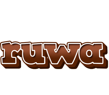 Ruwa brownie logo