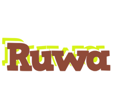 Ruwa caffeebar logo