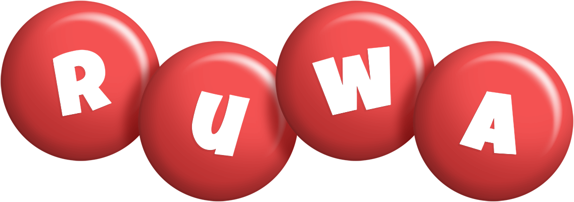 Ruwa candy-red logo