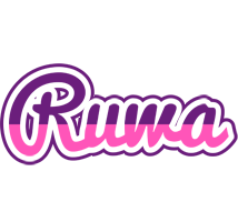 Ruwa cheerful logo