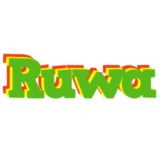 Ruwa crocodile logo