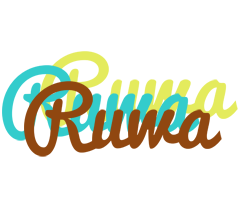 Ruwa cupcake logo