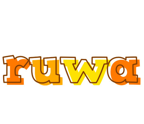 Ruwa desert logo