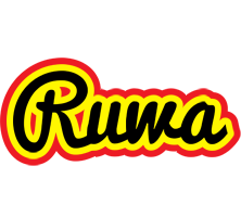 Ruwa flaming logo