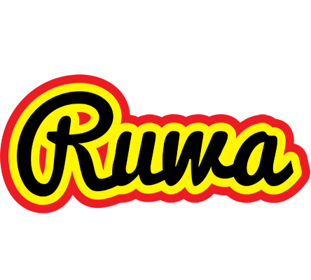 Ruwa flaming logo