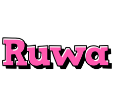 Ruwa girlish logo