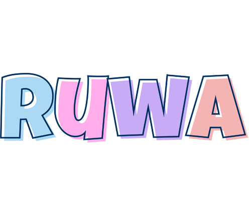Ruwa pastel logo