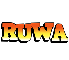 Ruwa sunset logo