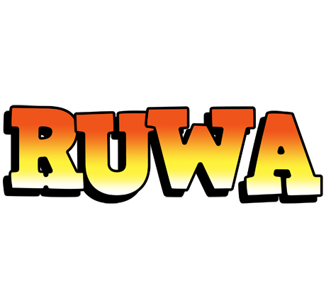 Ruwa sunset logo