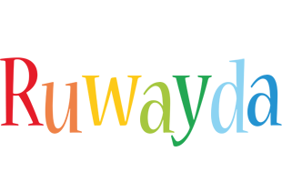 Ruwayda birthday logo