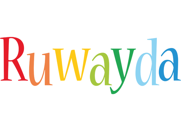 Ruwayda birthday logo