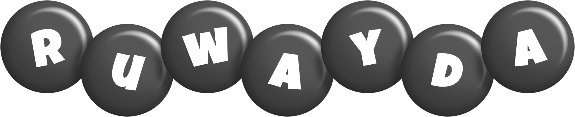 Ruwayda candy-black logo