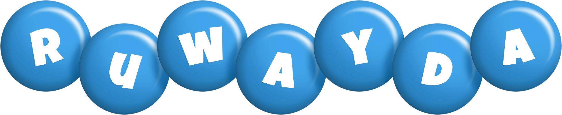 Ruwayda candy-blue logo